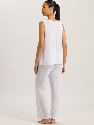 Pyjama ' Simone ' Hanro en blanc