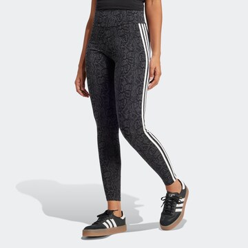 Skinny Leggings di ADIDAS ORIGINALS in nero: frontale
