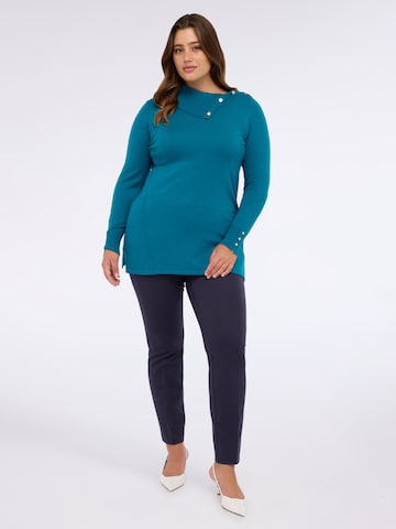 Pull-over Fiorella Rubino en bleu