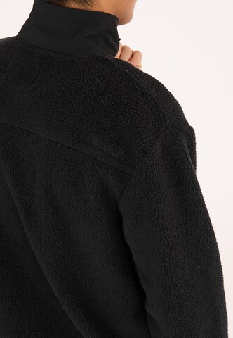 Les'Arcs Fleece jas 'Roke' in Zwart