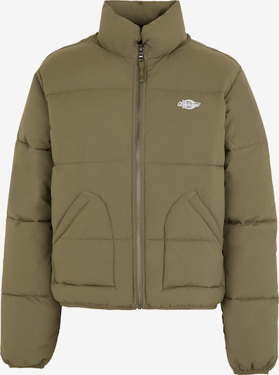DICKIES Přechodná bunda 'Summerdale' - olivová / bílá, Produkt