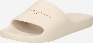 Tommy Jeans Pantoletter i beige: forside