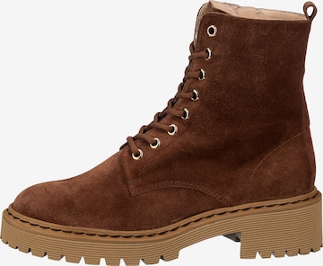 Högl Lace-Up Ankle Boots in Brown