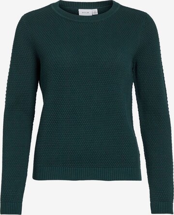 VILA Sweater 'DALO' in Green: front