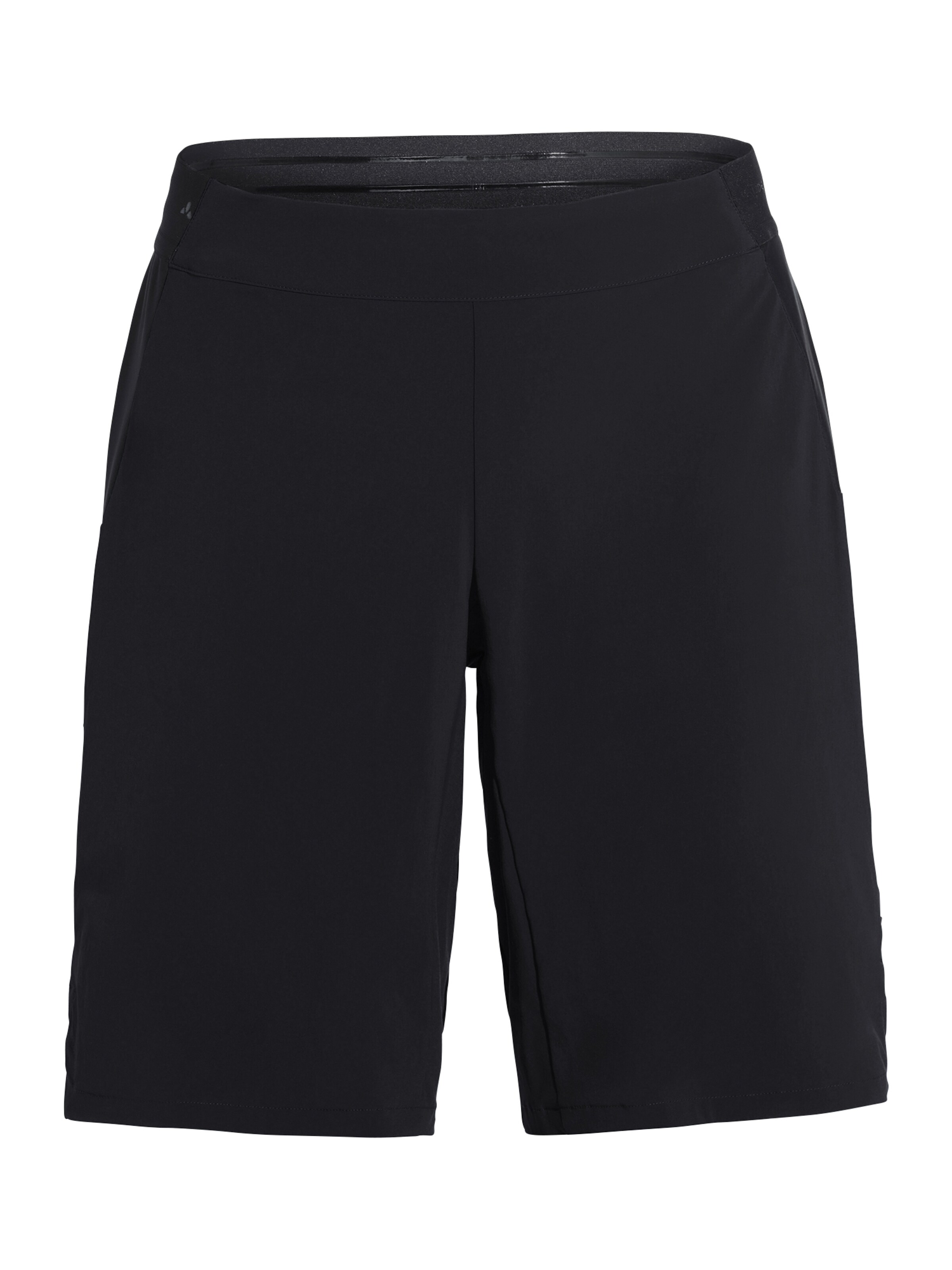 VAUDE Regular Outdoor trousers 'Kuro' in Black: front