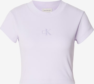 Calvin Klein Jeans Shirt in Purple: front
