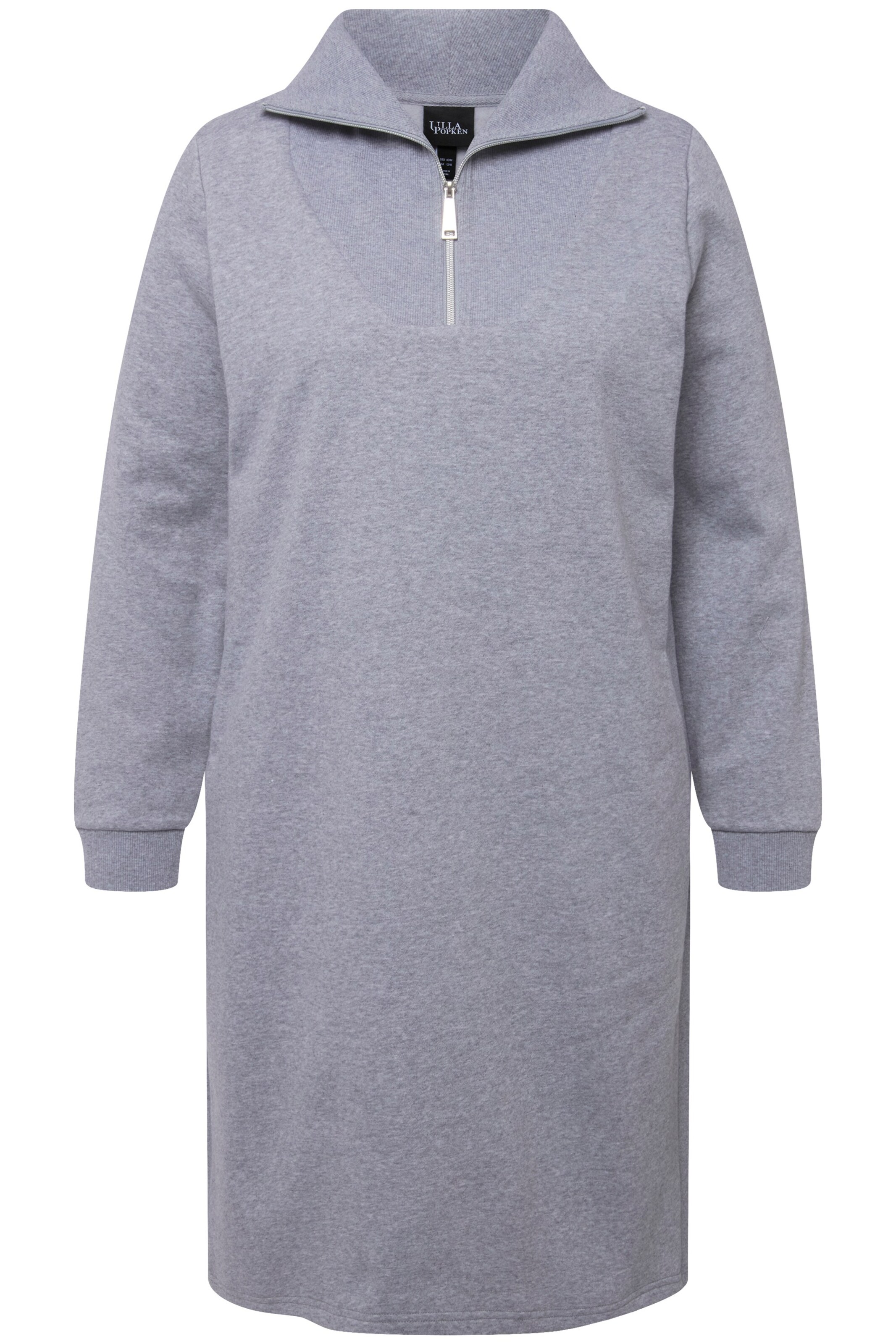 Ulla Popken Dress in Grey: front