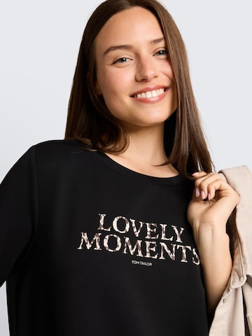 T-shirt TOM TAILOR en noir