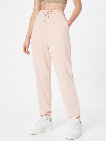 Effilé Pantalon de sport 'Frei' ONLY PLAY en rose : devant