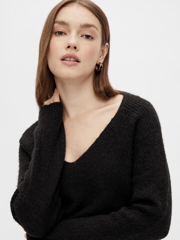 PIECES Sweater 'Ellen' in Black