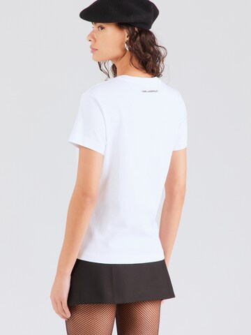 Karl Lagerfeld Shirts 'Ikonik 2.0' i hvid
