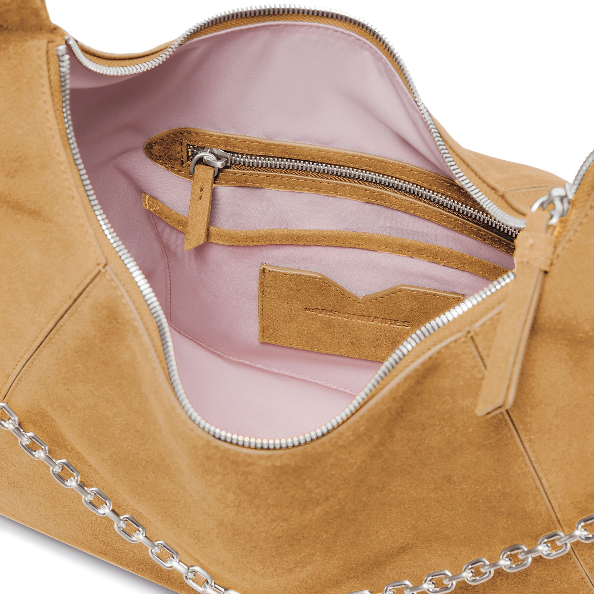 Les Visionnaires Shoulder Bag 'Jade Cozy' in Beige