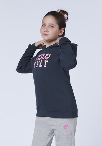 Polo Sylt Sweatshirt in Blau: Vorderseite