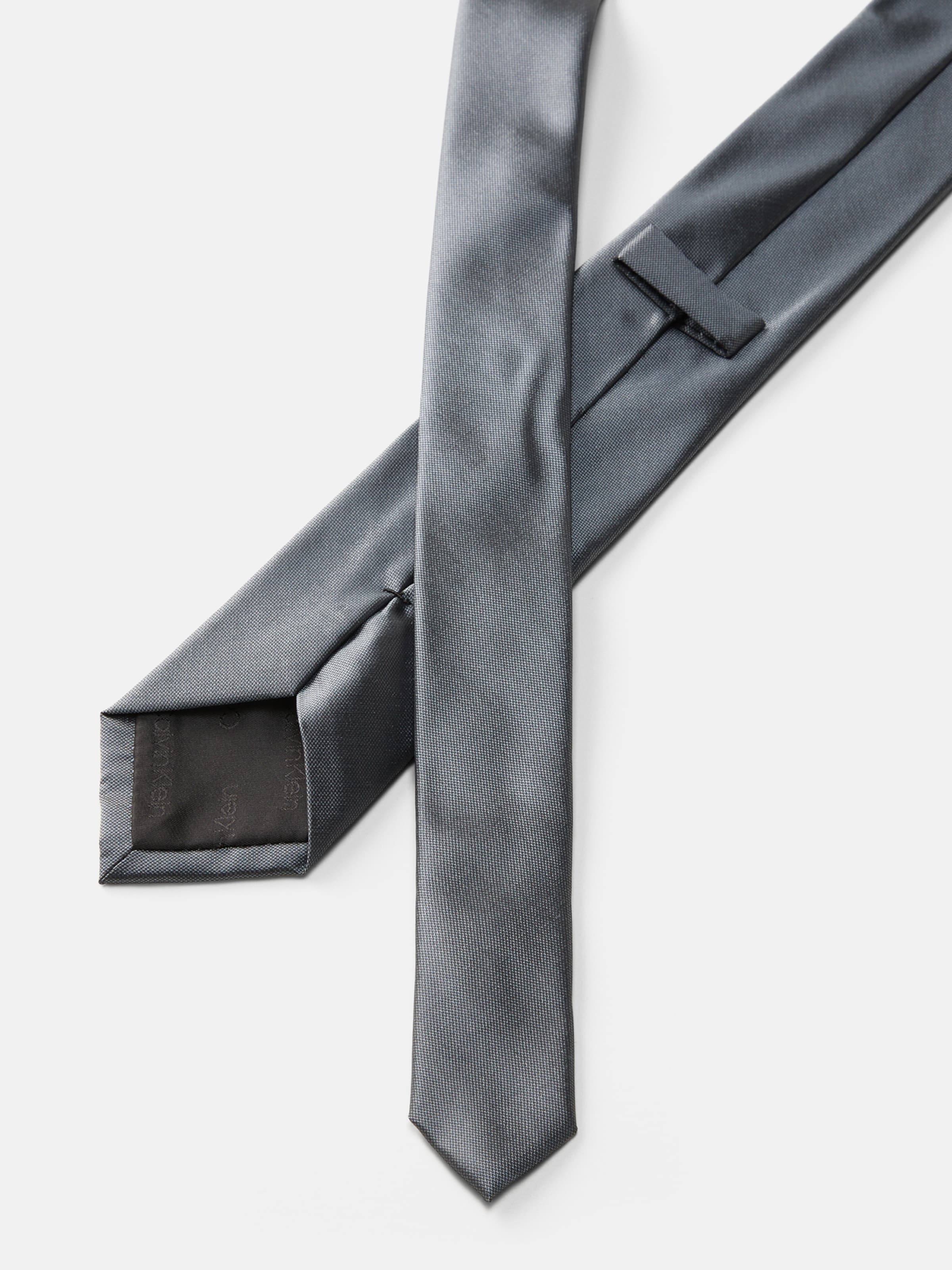 calvin klein silver tie