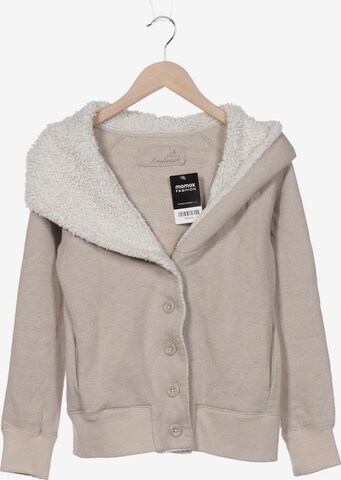 DEHA Sweatshirt & Zip-Up Hoodie in M in Beige: front