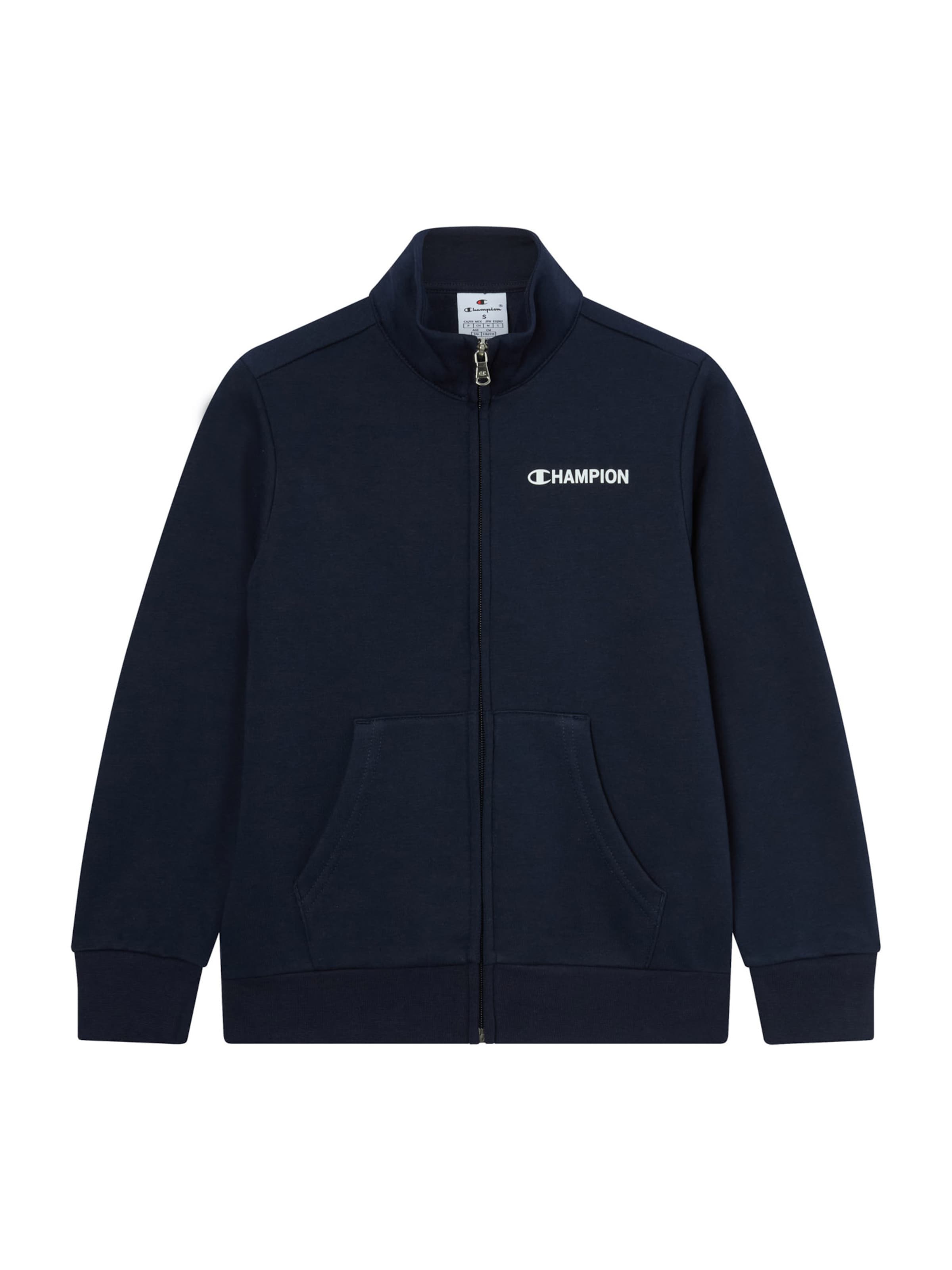 Champion Authentic Athletic Apparel Tepláková bunda - Modrá: predná strana