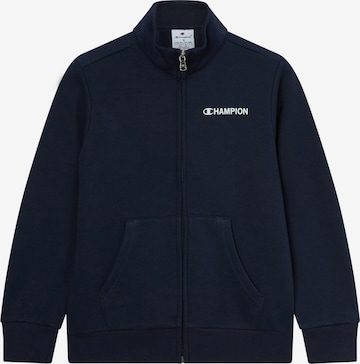 Champion Authentic Athletic Apparel Кофта на молнии в Синий: спереди