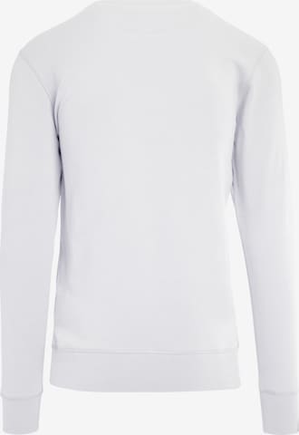 Sweat-shirt 'Friends Champagne And Flowers' F4NT4STIC en blanc