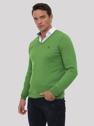 Sir Raymond Tailor Sweater 'Erky' in Green