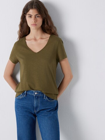 Mavi Shirt in Green: front