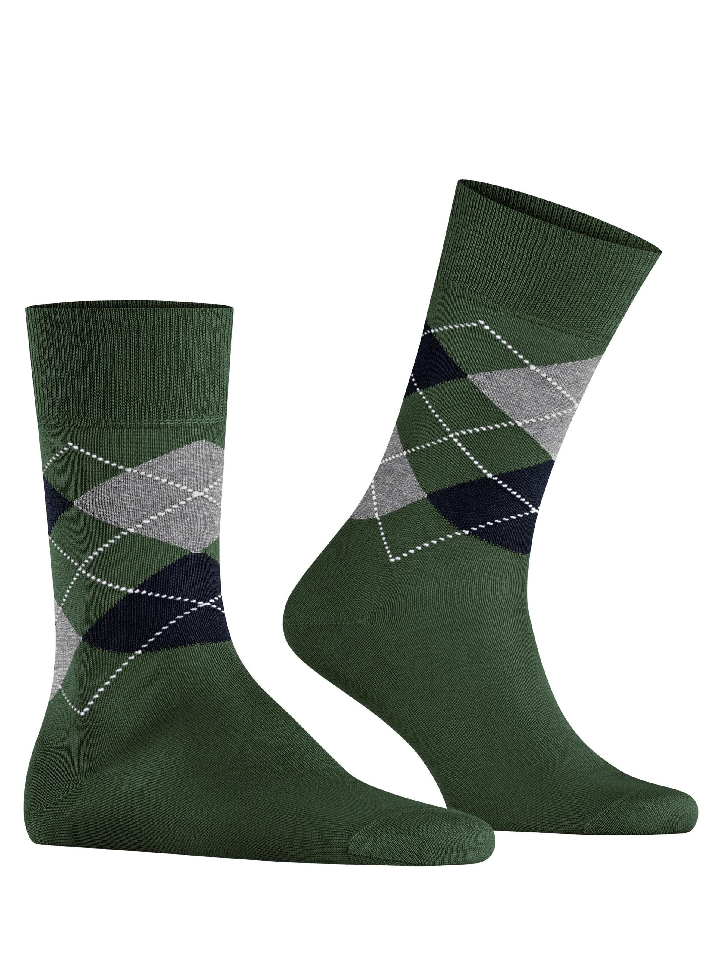 BURLINGTON Socks 'Manchester' in Green
