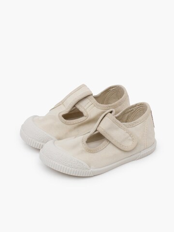 Pisamonas First-Step Shoes in Beige