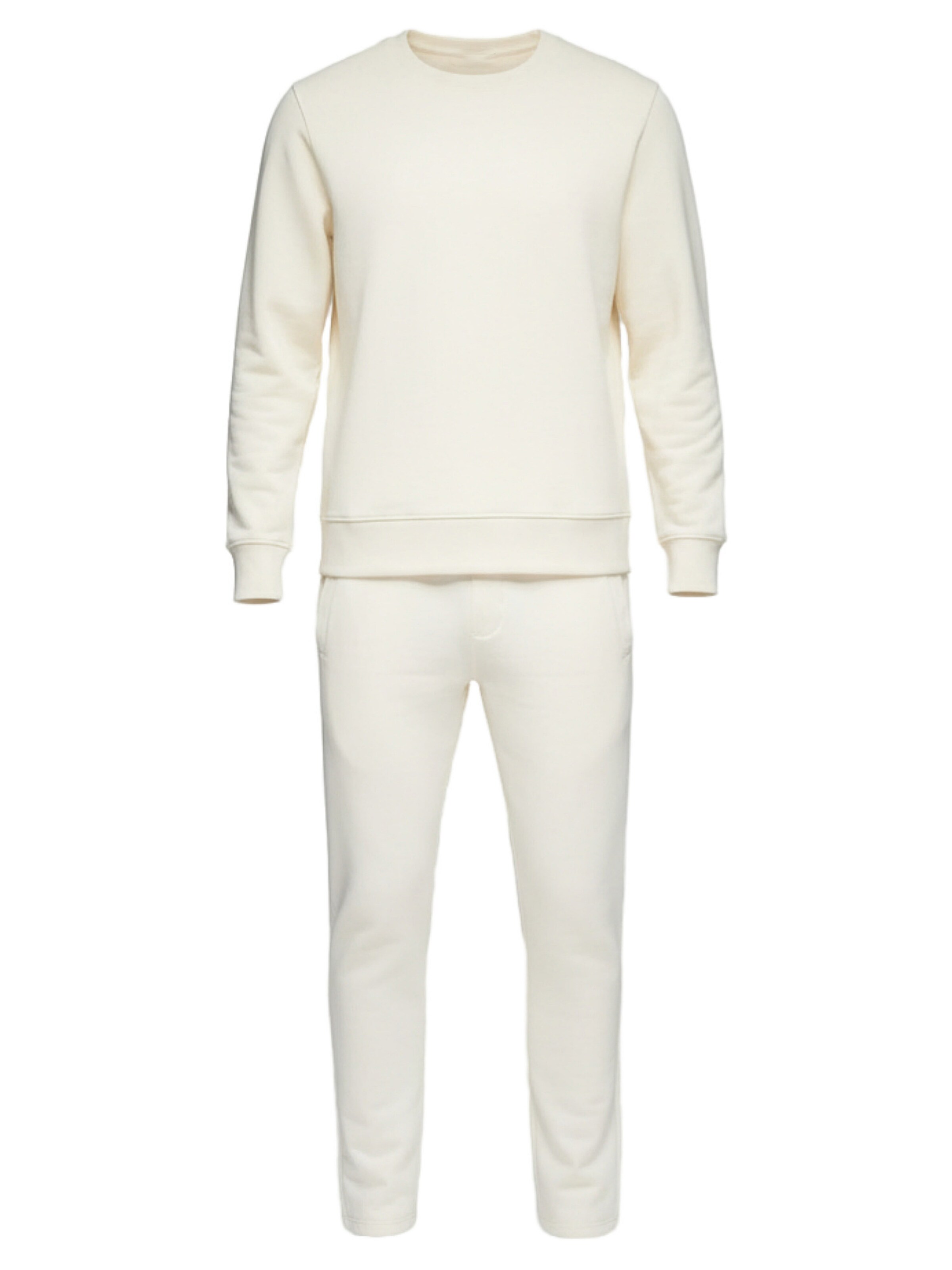 Ombre Leisure suit 'Z122' in Beige: front