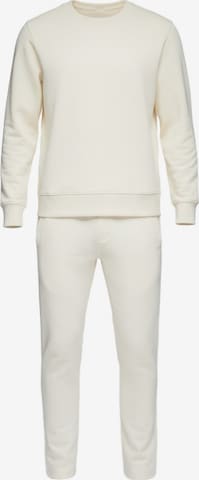 Ombre Leisure suit 'Z122' in Beige: front