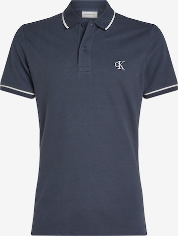 Calvin Klein Jeans Särk, värv sinine: eest vaates