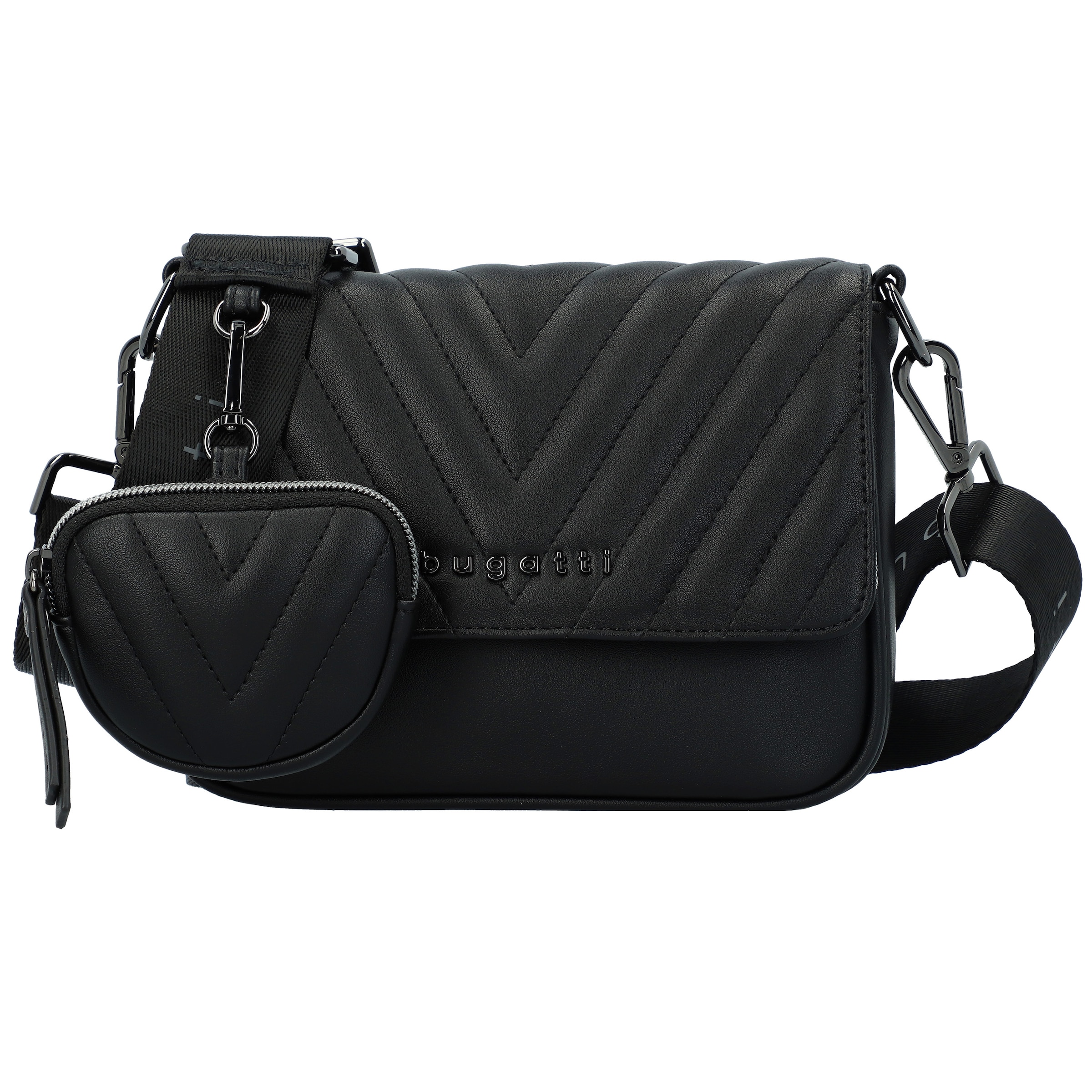 bugatti Tasche 'Sira' in Schwarz: Vorderseite