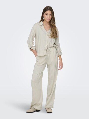 JDY Wide leg Broek 'JDYCaya' in Grijs