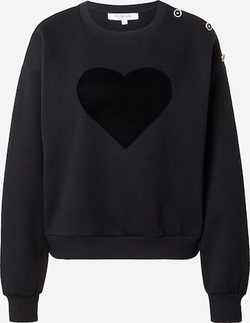 Morgan Collegepaita '252-TDELOU' värissä musta: etupuoli