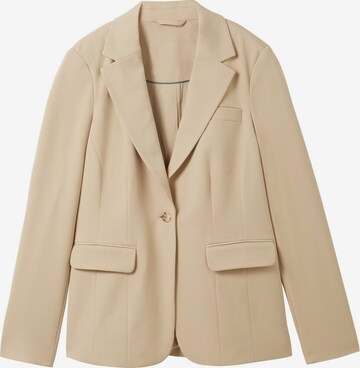 Blazer 'Classic' TOM TAILOR en beige : devant