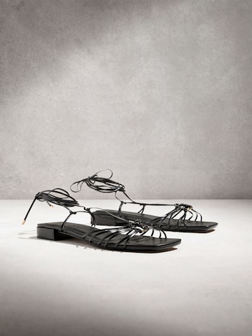 Sandales à lanières Next en noir