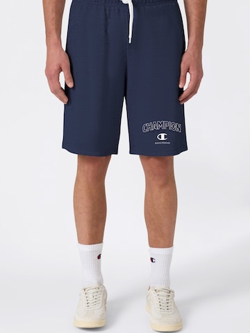 Champion Authentic Athletic Apparel Regular Pants in Blue: front