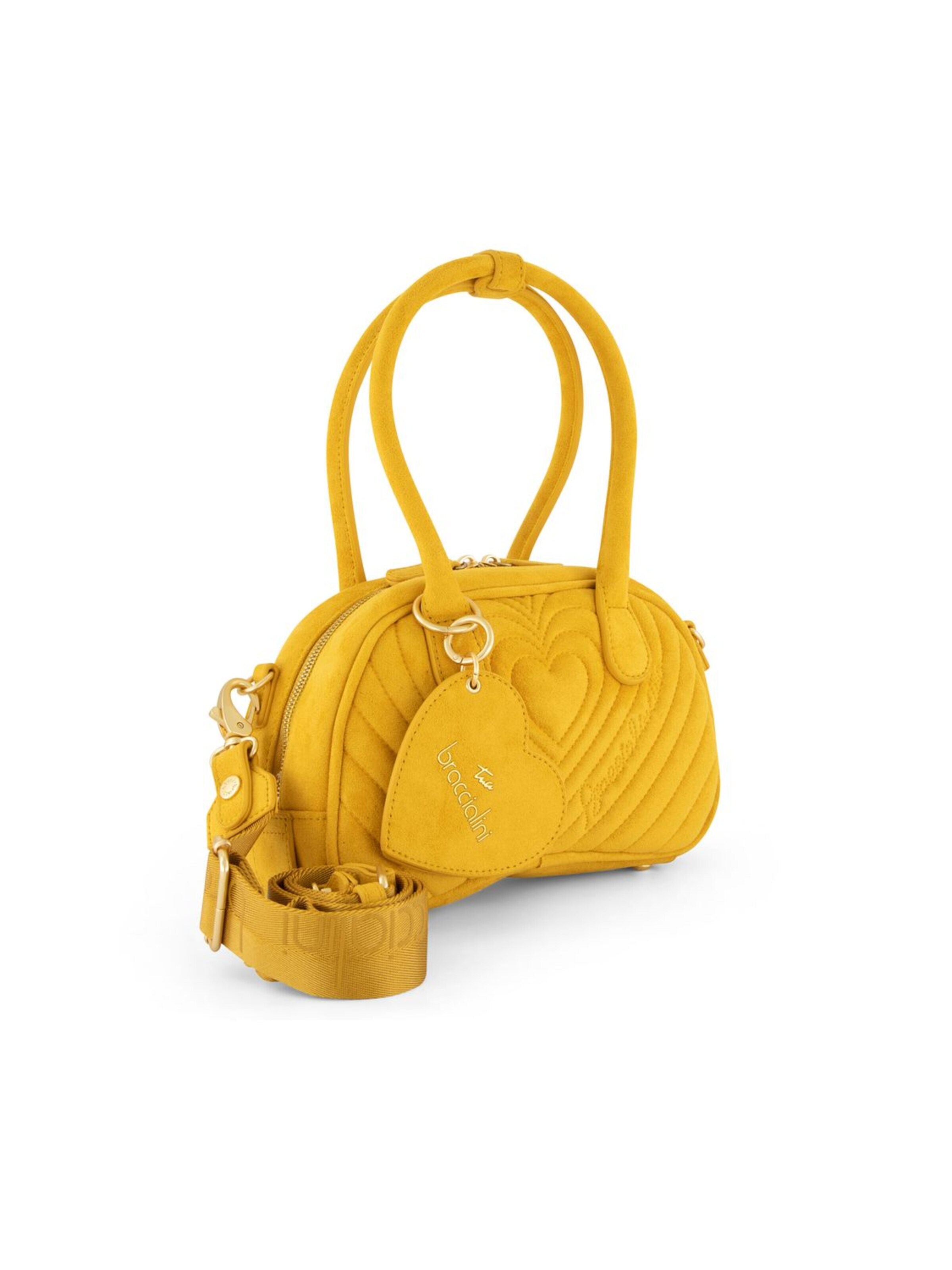 Braccialini - Bolso de mano 'Beth Matelassé' en amarillo