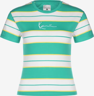 Karl Kani Shirt in Groen: voorkant