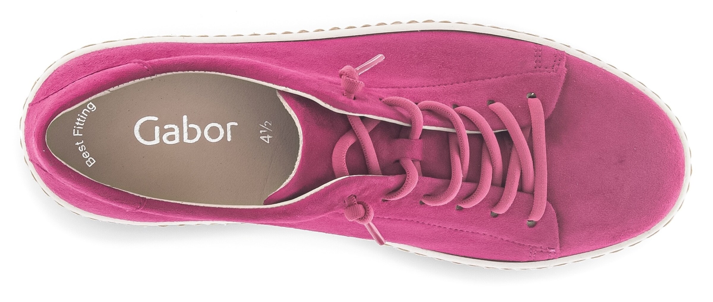 GABOR Lace-Up Shoes in Pink