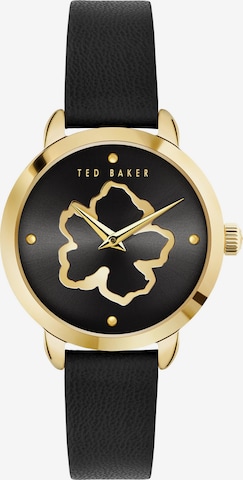 Ted Baker Analog Watch 'Fleure Tb Iconic' in Black: front