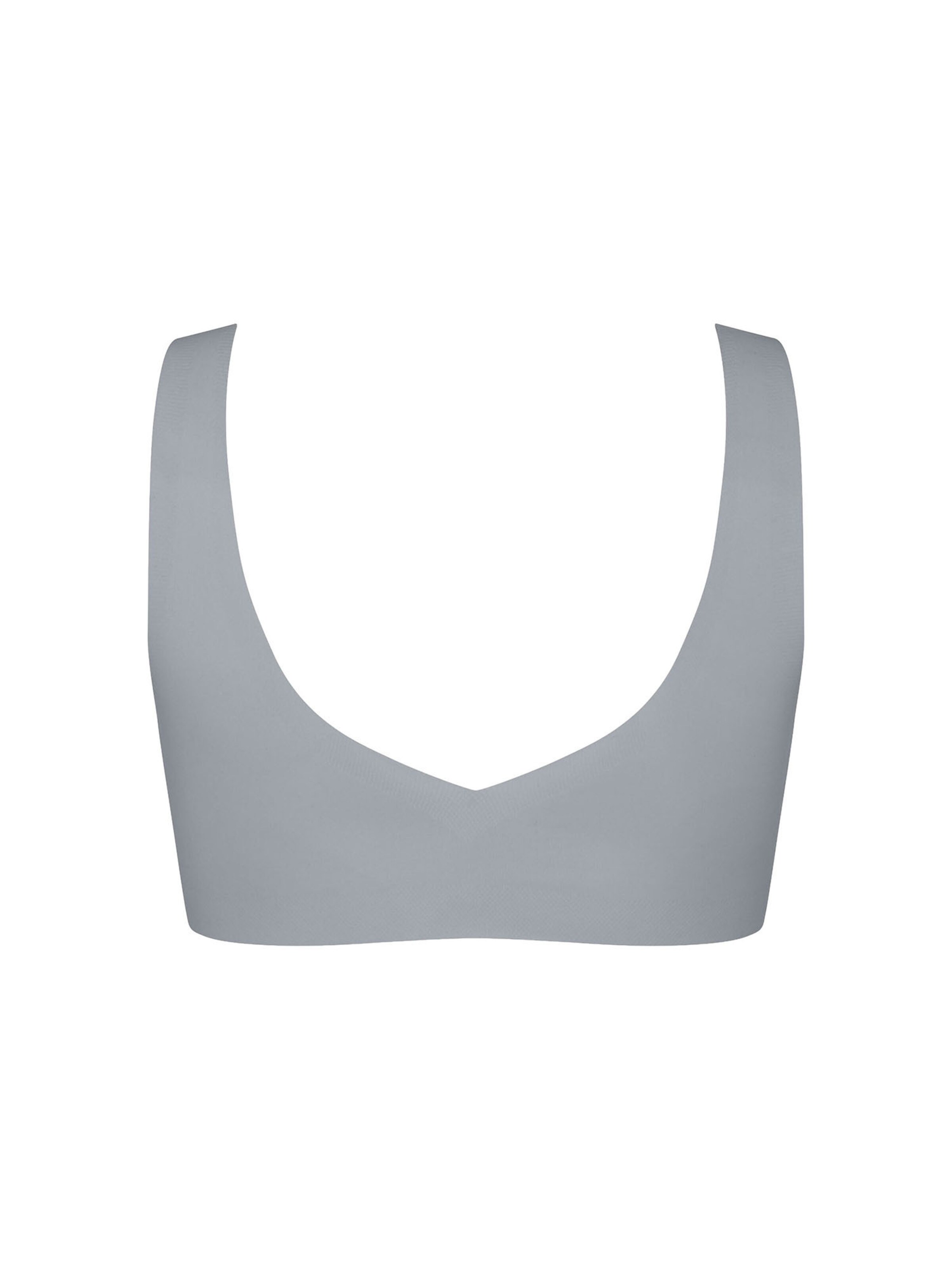 SLOGGI T-shirt Bra ' Blue ZERO Feel 20 ' in Grey