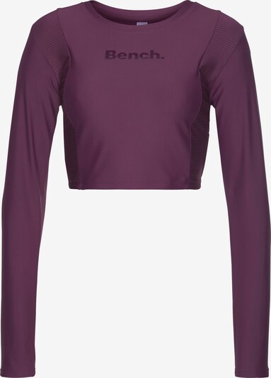BENCH Performance Shirt in Purple / White, Item view
