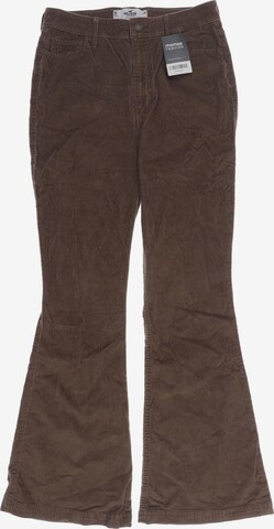 HOLLISTER Pants in M in Brown: front