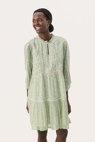 Part Two Kleid 'NibiPW' in Grün: Vorderseite
