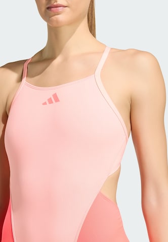 Bustier Maillot de bain sport 'Ripstream Team' ADIDAS PERFORMANCE en rose