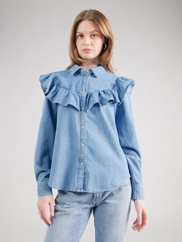 VERO MODA Blouse 'VMULI' in Blue: front