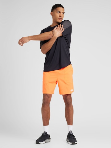 THE NORTH FACE - regular Pantalón deportivo 'SUNRISER' en naranja