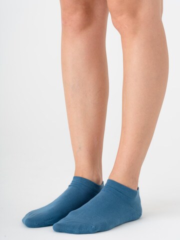 Albero Natur Ankle Socks in Blue
