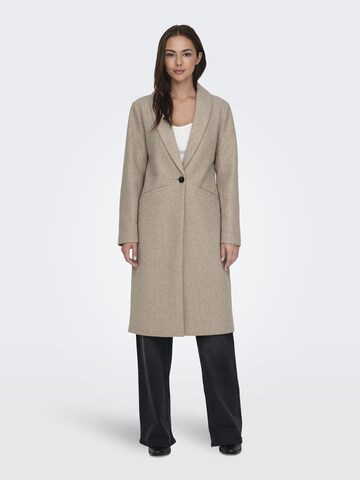 Manteau mi-saison 'EMMA' ONLY en gris : devant