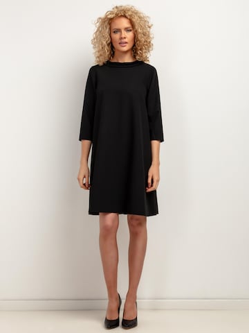 TESSITA Kleid in Schwarz: Vorderseite