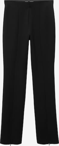 MANGO Slimfit Spodnie 'ALEXEI' w kolorze czarny: przód